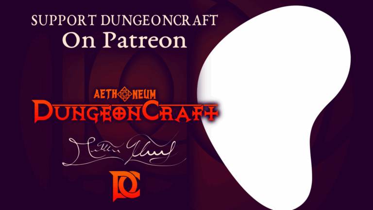 Support DungeonCraft On Patreon